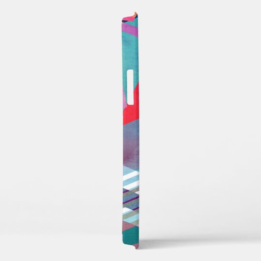 Heldere geometrische: kleurrijke Abstracte achterg Case-Mate iPhone Case (Achterkant / Rechts)