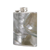 Heldere glasisolatoren heupfles (Links)