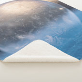 Heldere glazen bol sherpa deken (3/4)