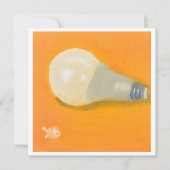 Heldere gloeilamp kaart (Voorkant)