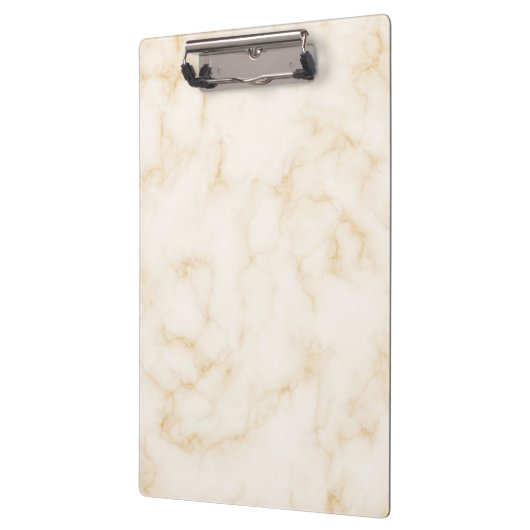 Heldere gouden witte marmer klembord (Links)