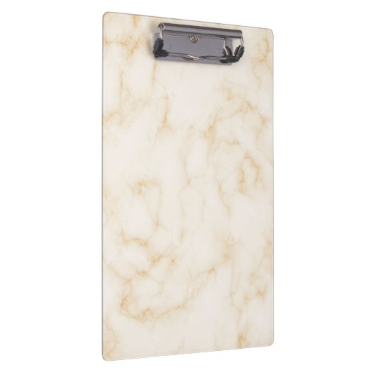 Heldere gouden witte marmer klembord (Rechts)