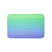 Heldere greens en blues gradiënt badmat (Voorkant)