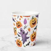 Heldere Halloween Paper Cups – Feestelijke Party C Papieren Bekers (Links)