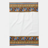 Heldere handdoeken voor de keuken van olifanten (Verticaal)