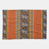 Heldere handdoeken voor de keuken van olifanten (Horizontaal)