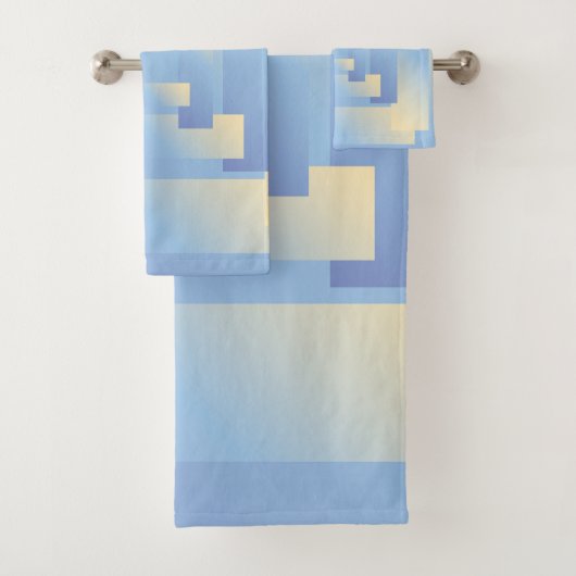 heldere hemel kleuren bad handdoek (Insitu)