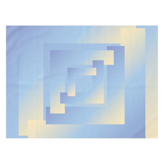 heldere hemel kleuren tafelkleed (Voorkant (Horizontaal))
