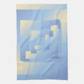 heldere hemel kleuren theedoek (Verticaal)