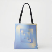 heldere hemel kleuren tote bag (Voorkant)