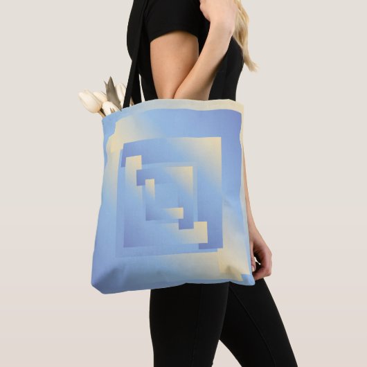heldere hemel kleuren tote bag (Dichtbij)