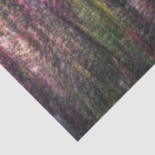 Heldere Herfst Trees Impressionistisch Ontwerp Tissuepapier (Detail)