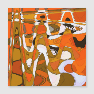 Heldere herfstcirkels: abstract patroon.