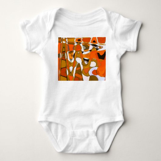 Heldere herfstcirkels: abstract patroon. romper (Voorkant)