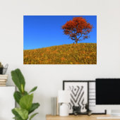 Heldere herfstdagprint poster (Thuiskantoor)