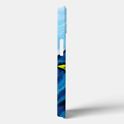 Heldere horizon Case-Mate iPhone case (Achterkant / Rechts)