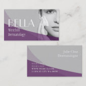 Heldere huid Dermatologist Facial Massage Spa Visitekaartje (Voorkant / Achterkant)