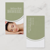 Heldere huid Dermatologist Facial Massage Spa Visitekaartje (Voorkant / Achterkant)