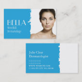 Heldere huid Dermatologist Facial Massage Spa Visitekaartje (Voorkant / Achterkant)