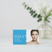 Heldere huid Dermatologist Facial Massage Spa Visitekaartje (Staand voorkant)