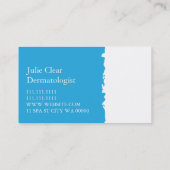 Heldere huid Dermatologist Facial Massage Spa Visitekaartje (Achterkant)