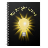 Heldere ideale lamp notitieboek (Voorkant)