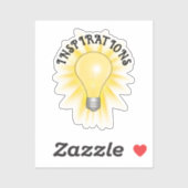 Heldere ideale lamp sticker (Vel)