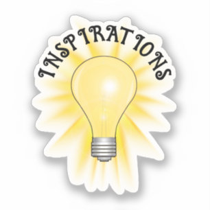 Heldere ideale lamp sticker