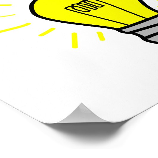 Heldere ideeën poster (Hoek)