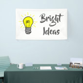 Heldere ideeën spandoek (Beurs)