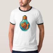 Heldere Ideeën Zwemmen Diep - T-shirt (Voorkant)