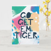 Heldere Inspiratie II | gaat krijgt hen Tijger Kaart (Gele Bloem)