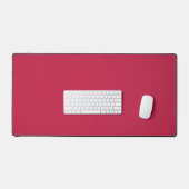 Heldere kastanjebruin (effen kleur) bureaumat (Keyboard & Muis)