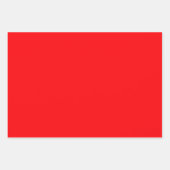 Heldere kerst rode fluweel kleur inpakpapier vel (Voorkant 3)