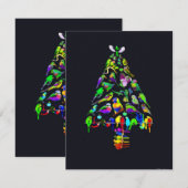 Heldere kerstbomen (Voorkant / Achterkant)