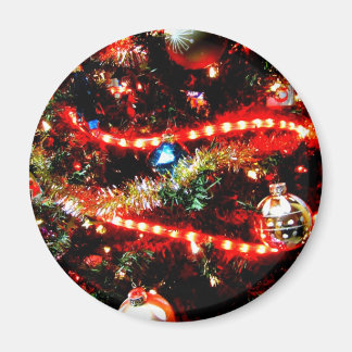 Heldere kerstboom afsnijdsels magneet