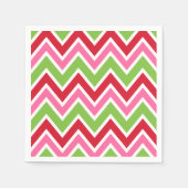 Heldere kerstservetten servetten (Voorkant)