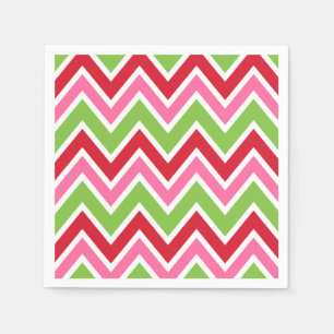 Heldere kerstservetten servetten