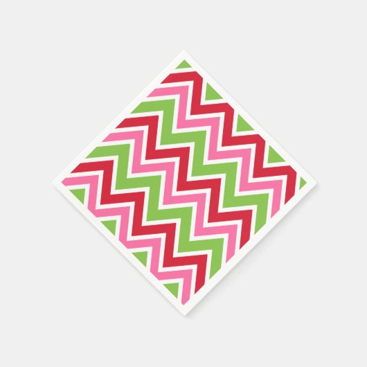 Heldere kerstservetten servetten (Hoek)