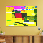 HELDERE KLEUREN 3 Panel Home Kantoor Canvas Wandku Afdruk (Insitu (Woonkamer))