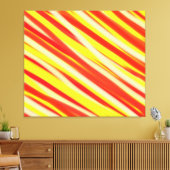 Heldere kleuren Abstract acrylverf Canvas Afdruk (Insitu (Woonkamer))