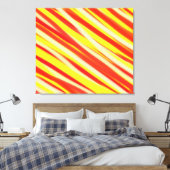 Heldere kleuren Abstract acrylverf Canvas Afdruk (Insitu (Slaapkamer))