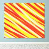 Heldere kleuren Abstract acrylverf Canvas Afdruk (Insitu (Houten vloer))