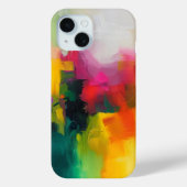 Heldere kleuren Abstracte kunst Case-Mate iPhone Case (Achterkant)