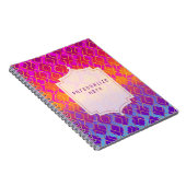 Heldere kleuren - Arabisch Marokkaans Glam - Aange Notitieboek (Rechterzijde)