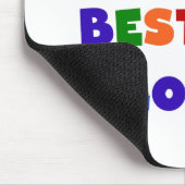 Heldere kleuren Best-est Lolo T-shirts en geschenk Muismat (Hoek)