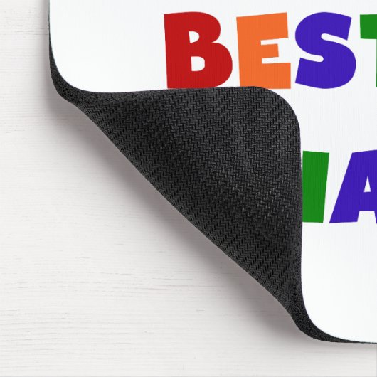 Heldere kleuren Best-est Nani T-shirts en geschenk Muismat (Hoek)