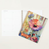 Heldere Kleuren Bloemen 20XX Spiraal Planner (Display)