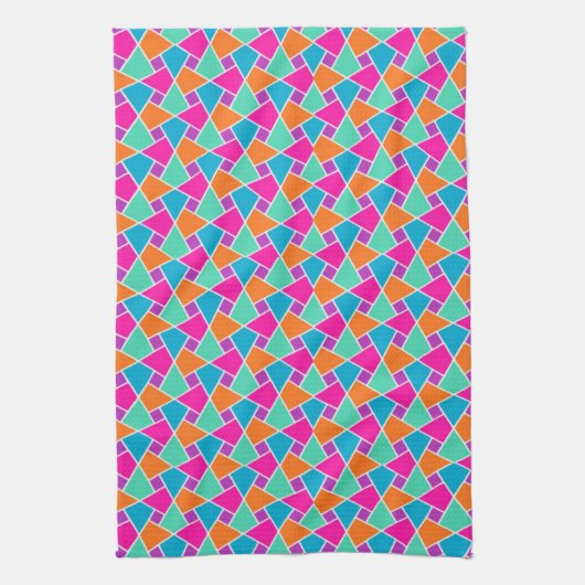 Heldere kleuren: Islamic Pattern Kitchen Towel Theedoek (Verticaal)