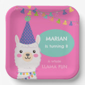 Heldere kleuren lama Papier Bord (Voorkant)